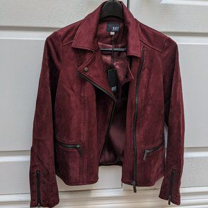 Kut From The Kloth Suede Moto Jacket